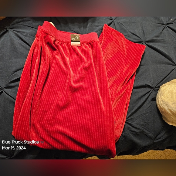 Fashion Bug Vintage Plus Size Active Elastic Waist LOUNGE PANTS - Picture 1 of 8